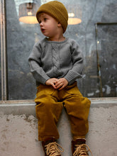 Lil 'Atelier - Leroger Langærmet Uld Trøje - Monument Melange
